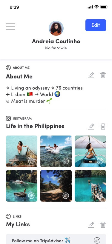 Customize bio link in Instagram Add multiple bio links to Instagram